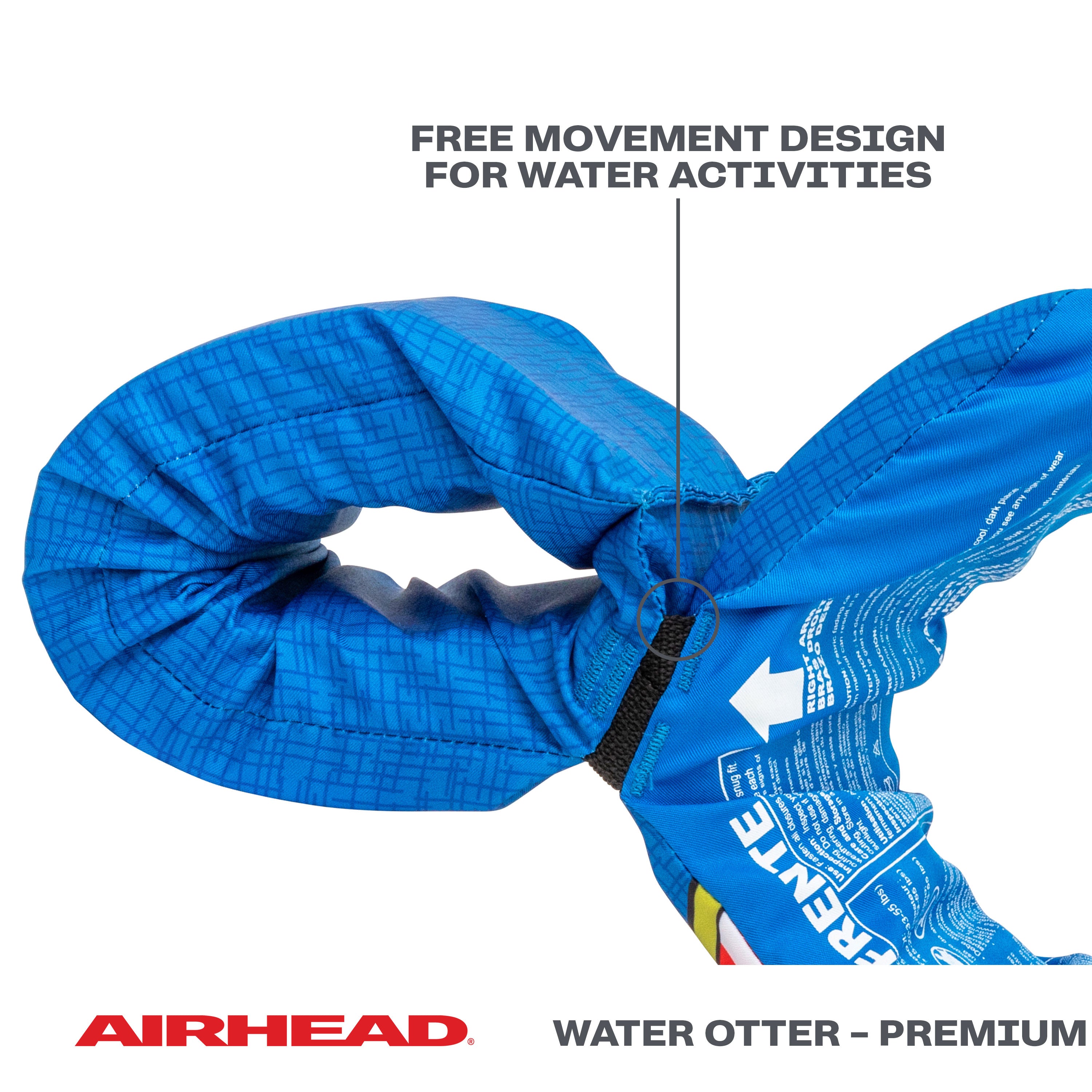 airhead-water-otter-premium-gilet-de-sauvetage-enfant-shark image 5