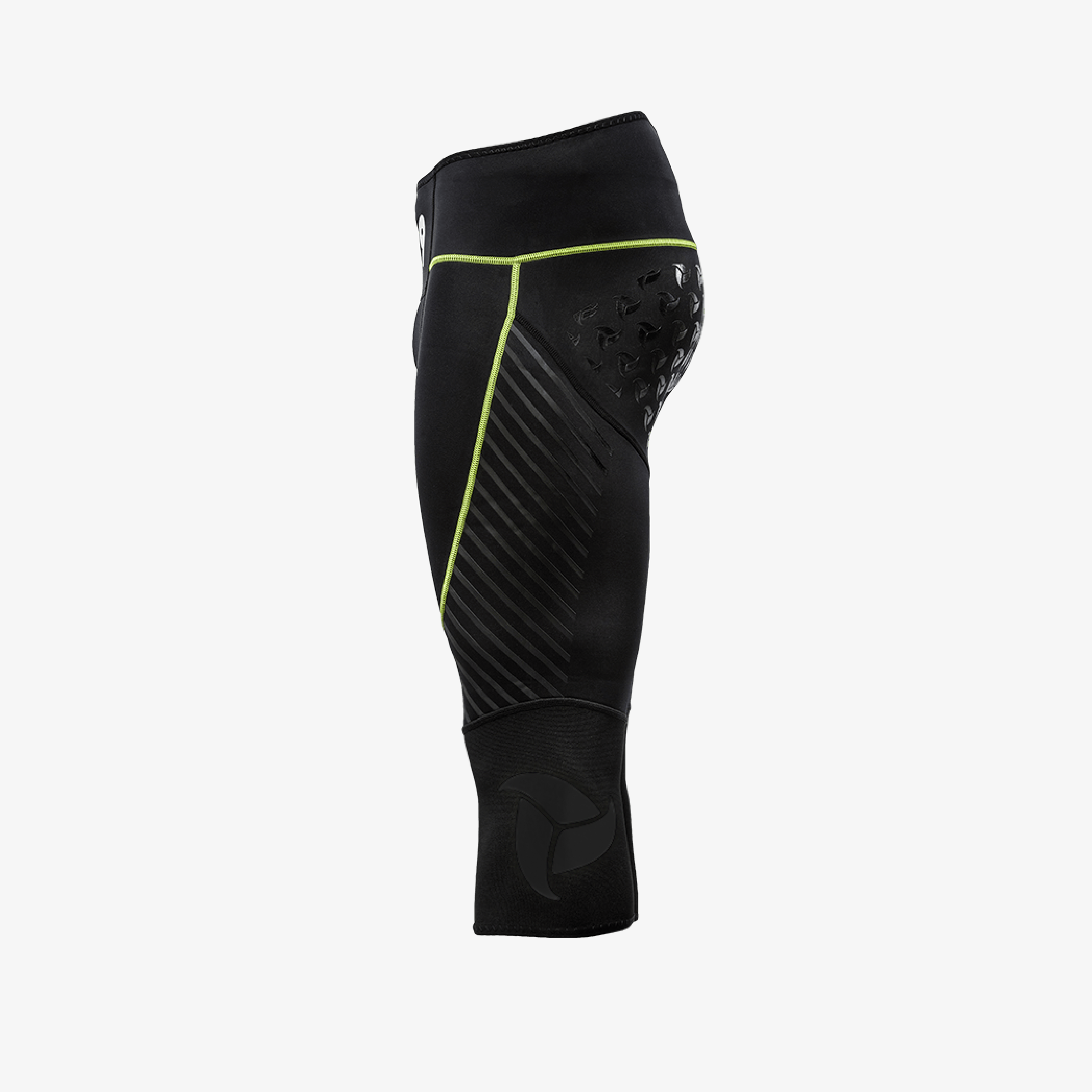 lb9-neoprene-2mm-3-4-pant-corsaire-n-opr-ne-noir-renfort-genoux image 3