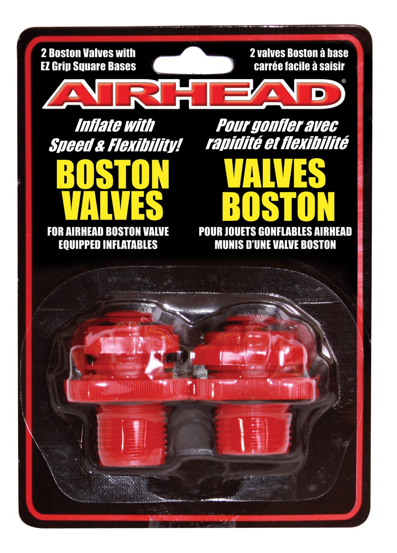 airhead-boston-valve-valve-gonflable-lot-2-rouge-base-carr-e image 2