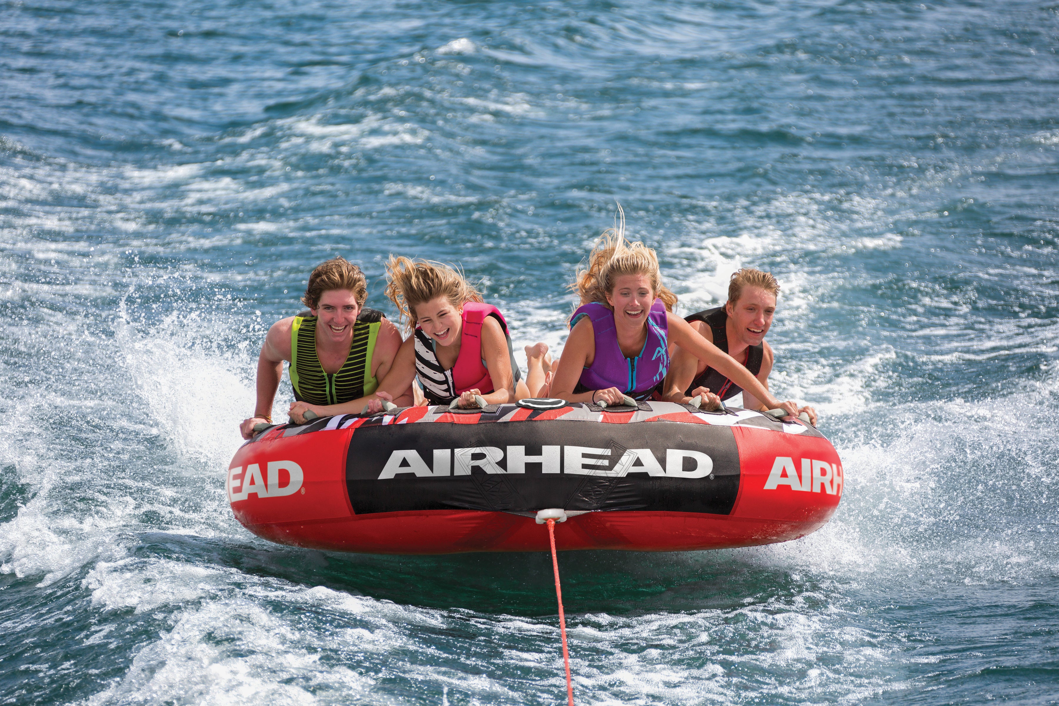 airhead-mega-slice-bou-e-tract-e-4-places-bateau-famille image 2