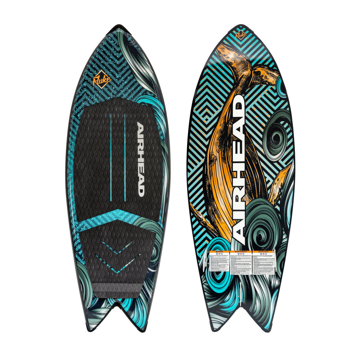 airhead-fluke-planche-wakesurf-152-cm-swallow-tail-81-kg image 1