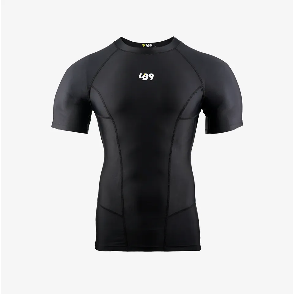 lb9-core-rashguard-manche-courte-anti-uv-noir image 1