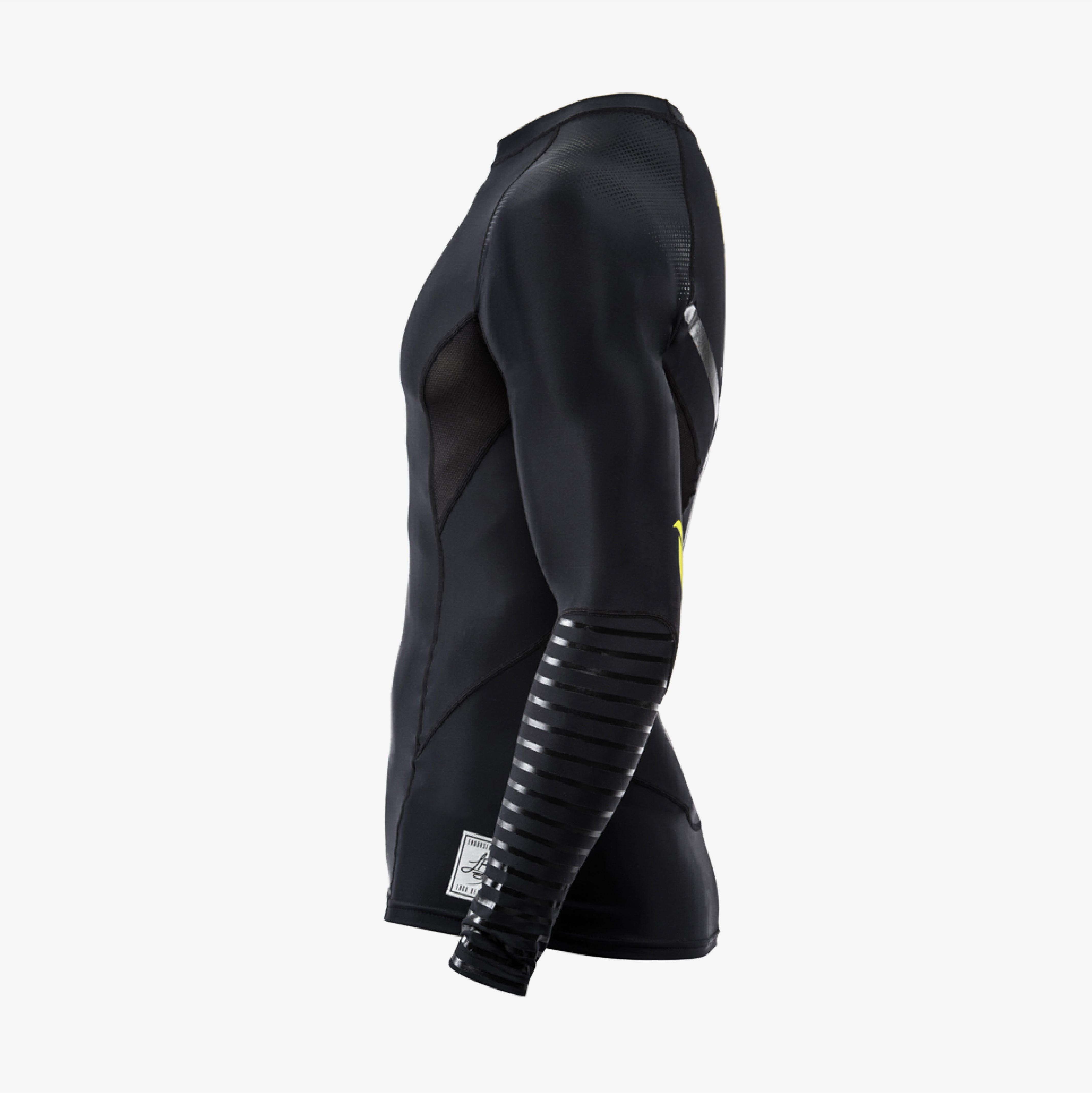 lb9-rashguard-manche-longue-compression-bleu-italie image 6