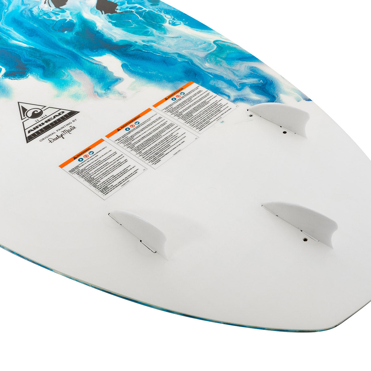 airhead-lake-effect-planche-wakesurf-skim-tri-fin image 6