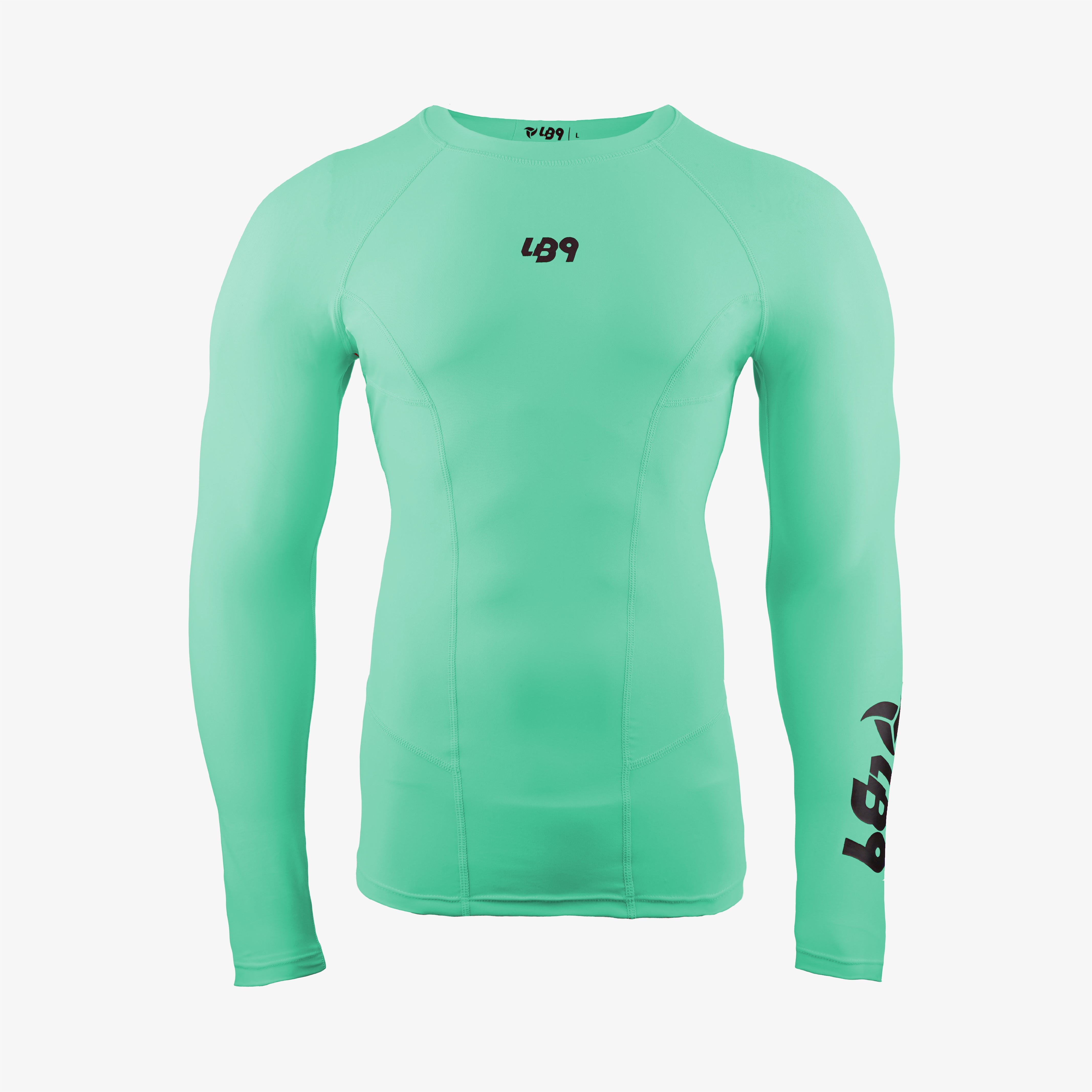 lb9-rashguards-core-rashguard-manches-longues-lycra-anti-uv-teal image 6