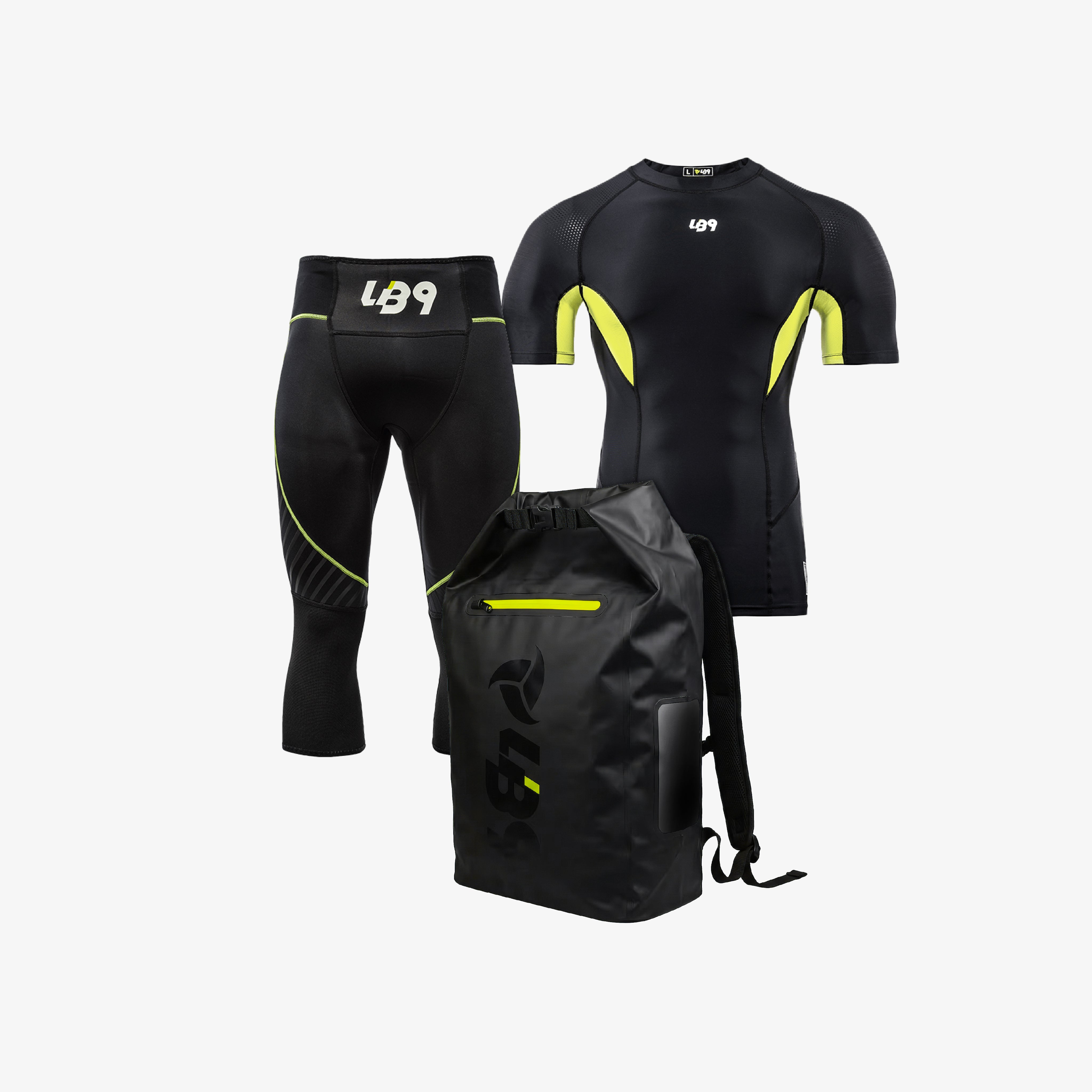 lb9-bundles-essential-pack-rashguard-pant-drybag image 1