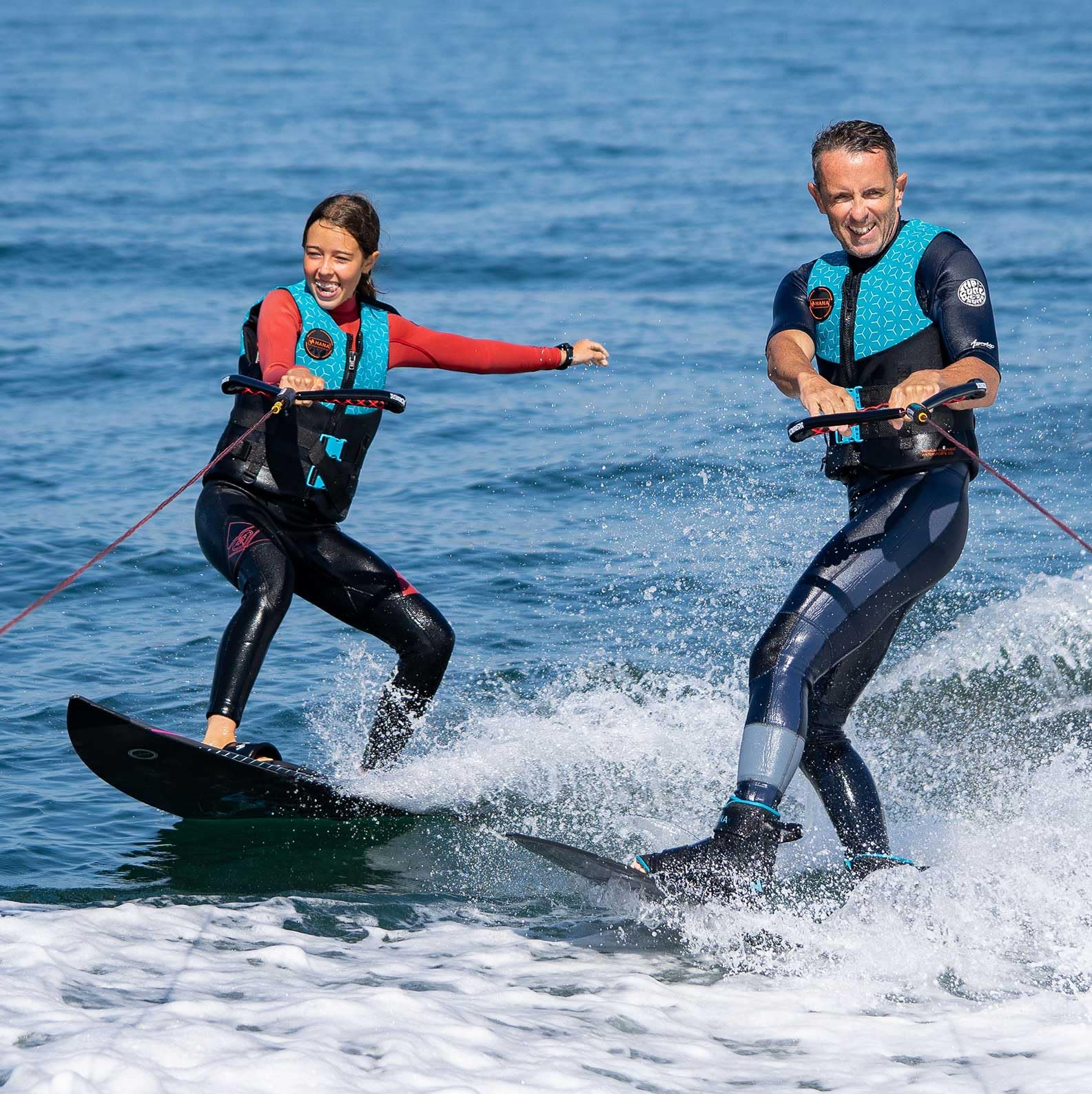 hana-carver-138-cm-pack-wakeboard-bateau-chausses image 3