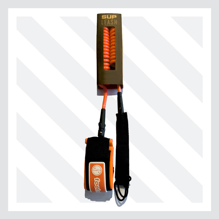 fool-moon-leash-sup-9-laisse-paddle-orange-touring image 7