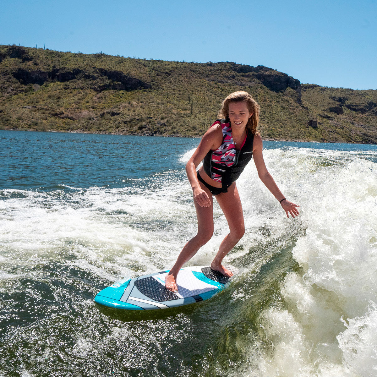 airhead-pfish-planche-wakesurf-skim-style-fishtail-eva image 2