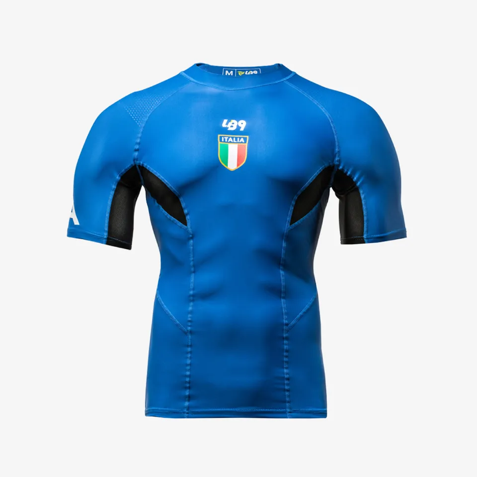 lb9-rashguards-lycra-manche-courte-national-kit-upf50 image 1
