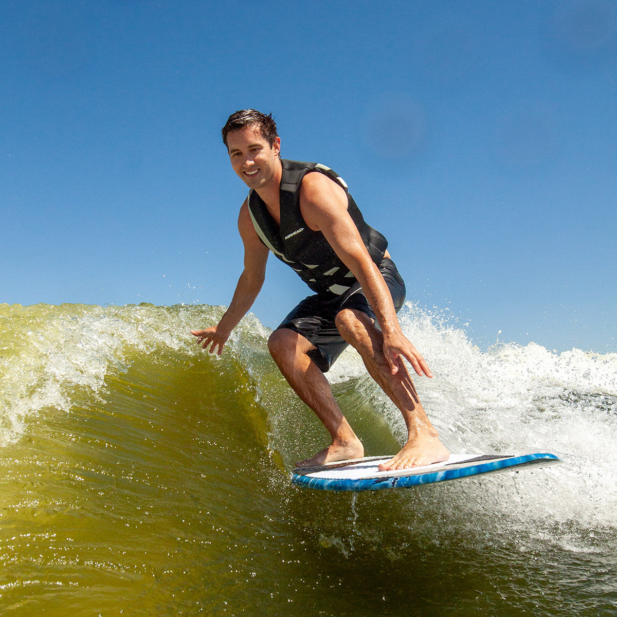 airhead-lake-effect-planche-wakesurf-skim-tri-fin image 4