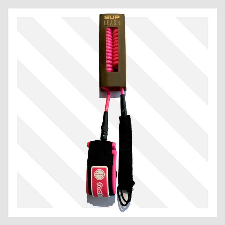 fool-moon-leash-sup-9-laisse-paddle-orange-touring image 8