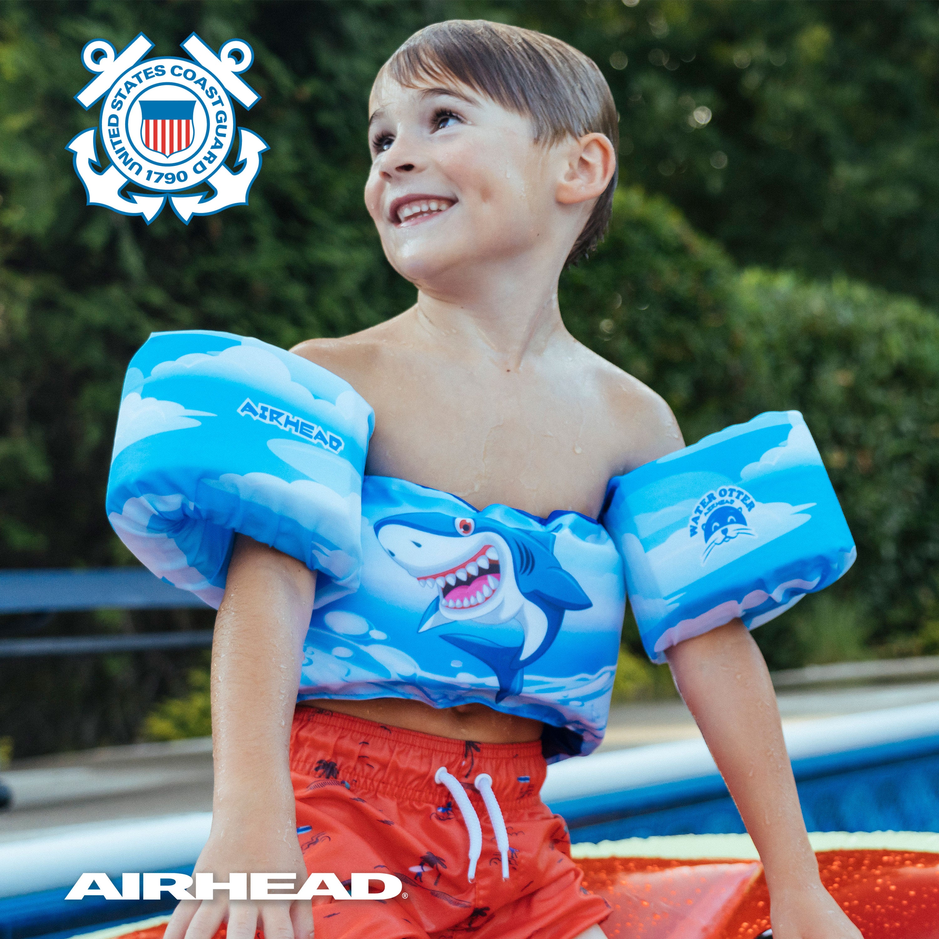 airhead-water-otter-premium-gilet-de-sauvetage-enfant-shark image 2