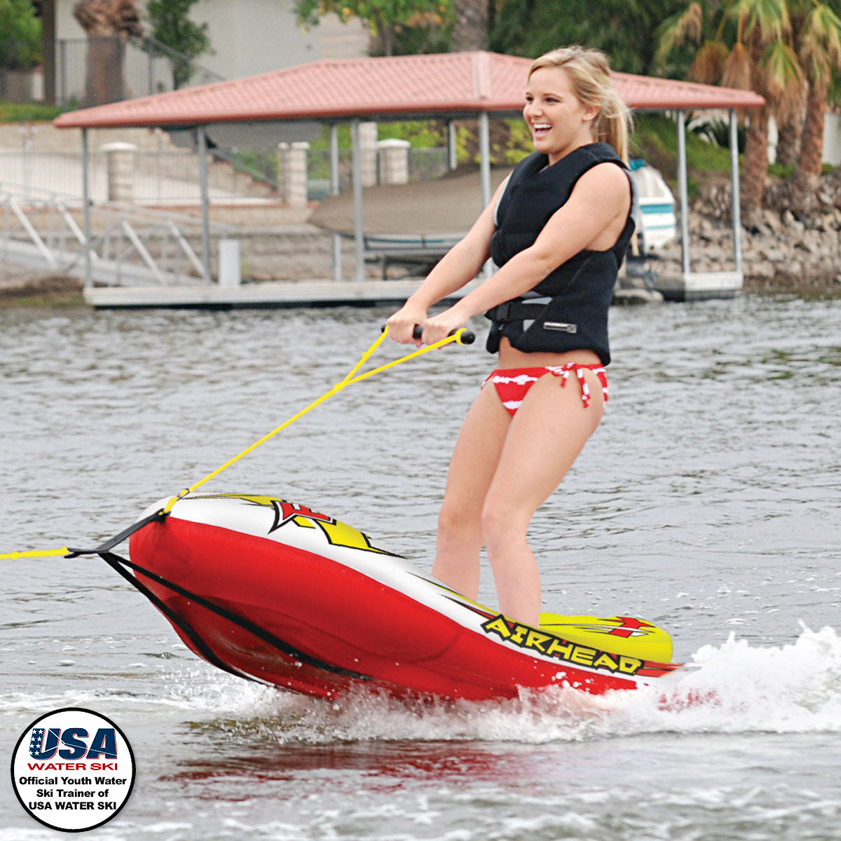 airhead-big-ez-ski-trainer-ski-nautique-d-butant-gonflable image 2