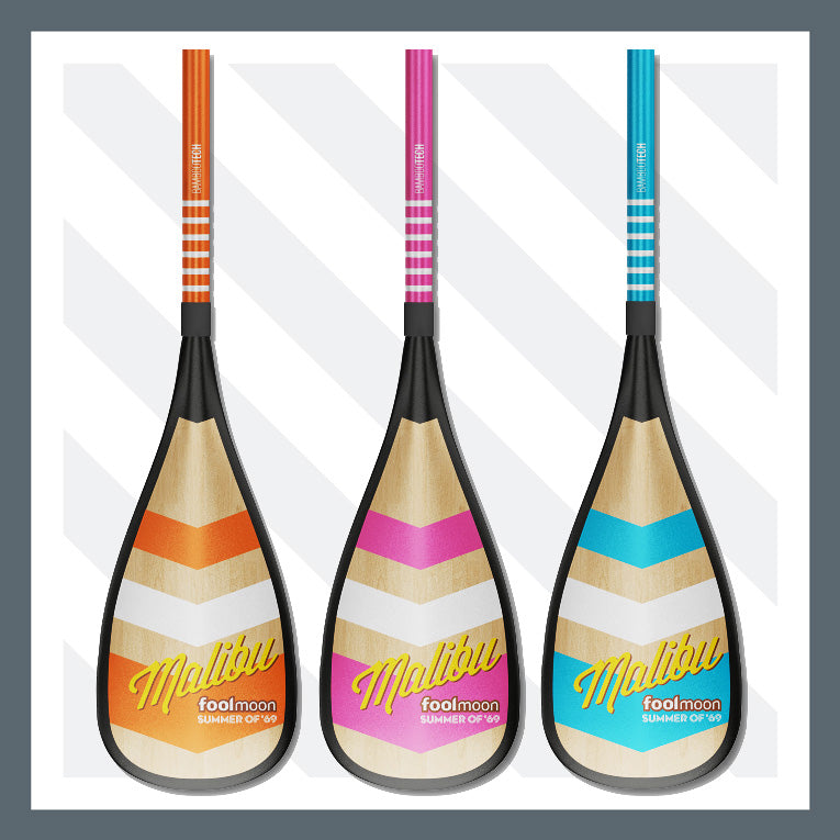 fool-moon-zuma-pagaie-sup-3-parties-rose-165-225-cm image 1