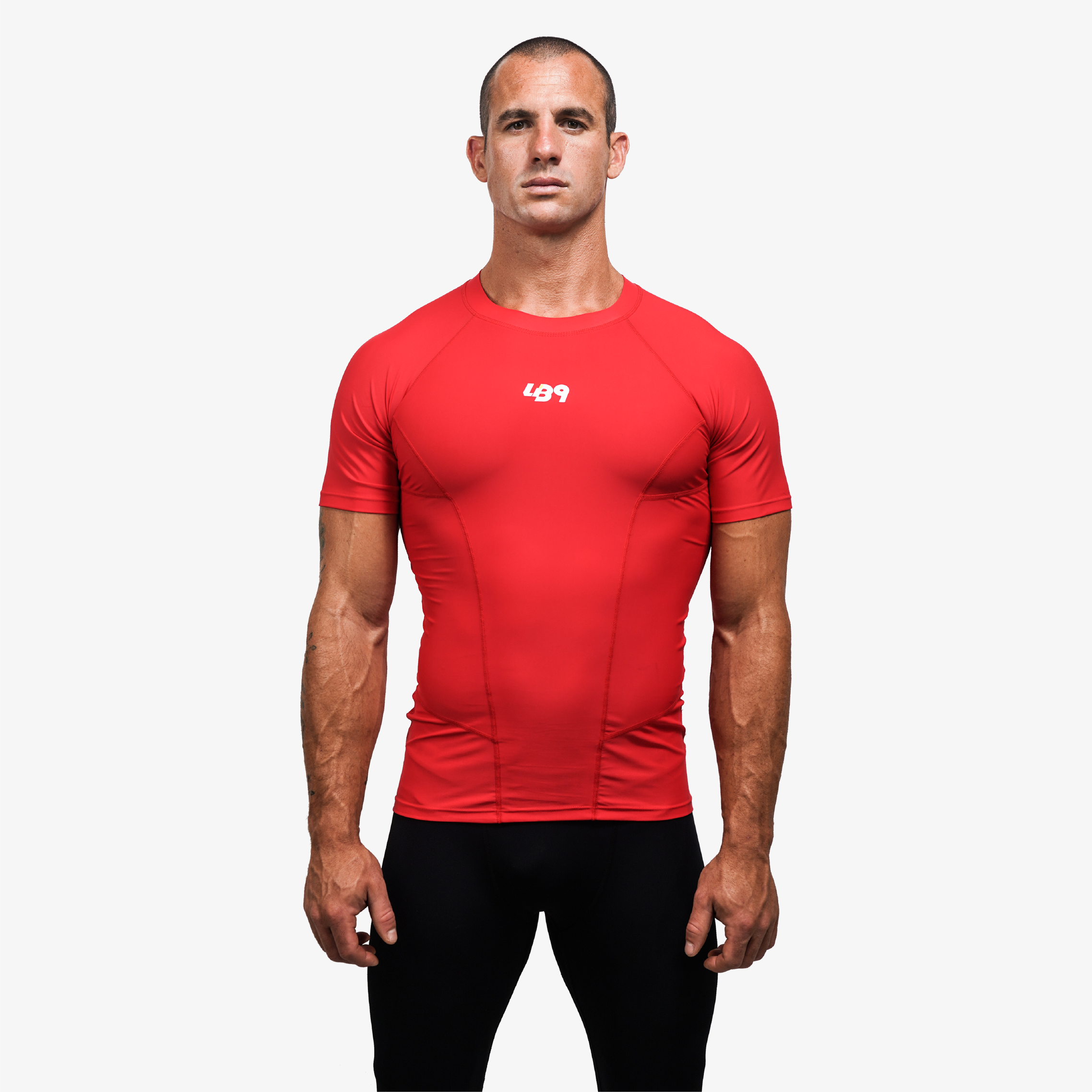 lb9-core-rashguard-manche-courte-anti-uv-noir image 7