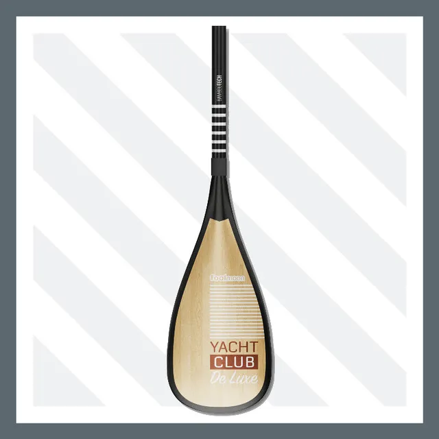 fool-moon-yacht-club-deluxe-pagaie-sup-3-parties-carbone-bambou image 1