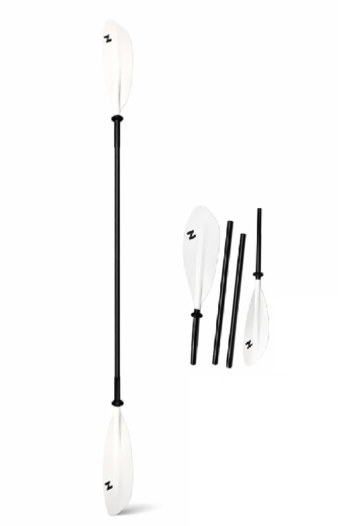 hana-premium-pagaie-double-kayak-230-cm-4-parties-flottante image 1