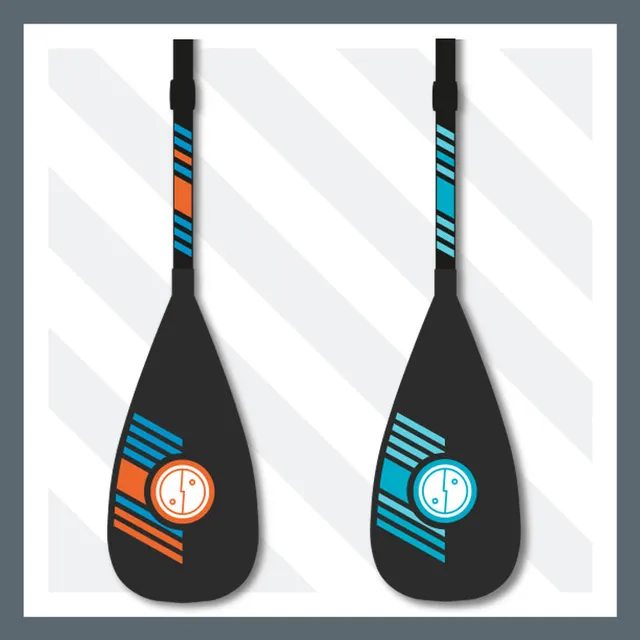 fool-moon-new-school-pagaie-sup-3-parties-orange-r-glable image 1