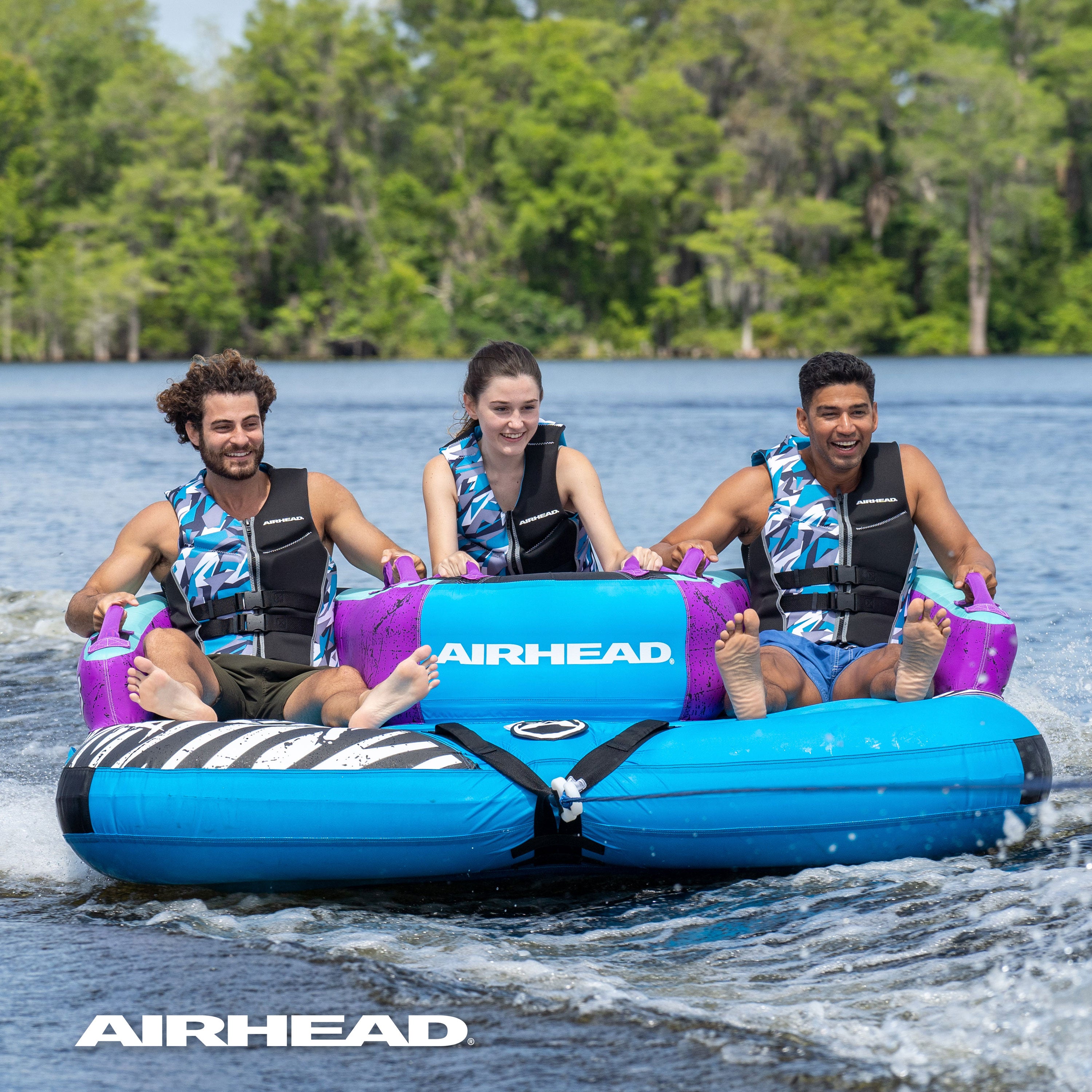 airhead-booyah-3-bou-e-tract-e-3-personnes-chariot image 2