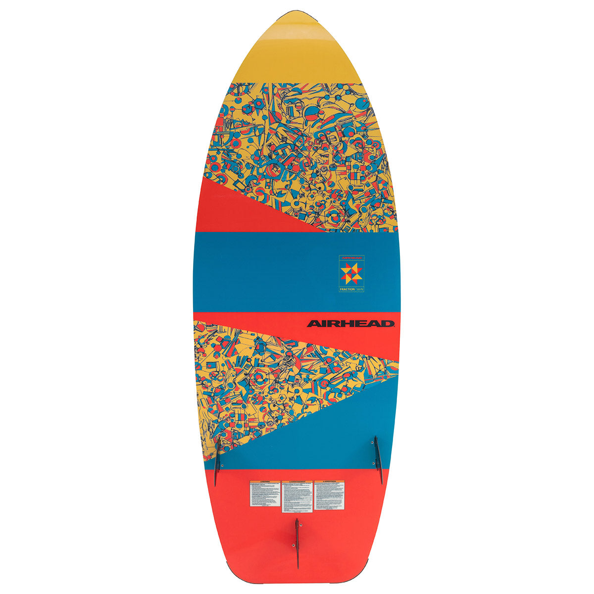 airhead-fraction-planche-wakesurf-surf-style-tri-fin image 3