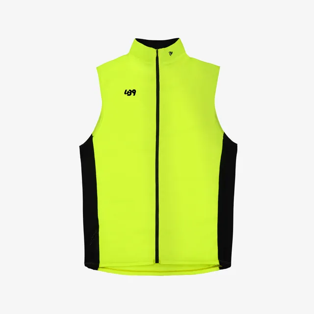 lb9-training-windbreaker-vest-gilet-coupe-vent-jaune-d-perlant image 1