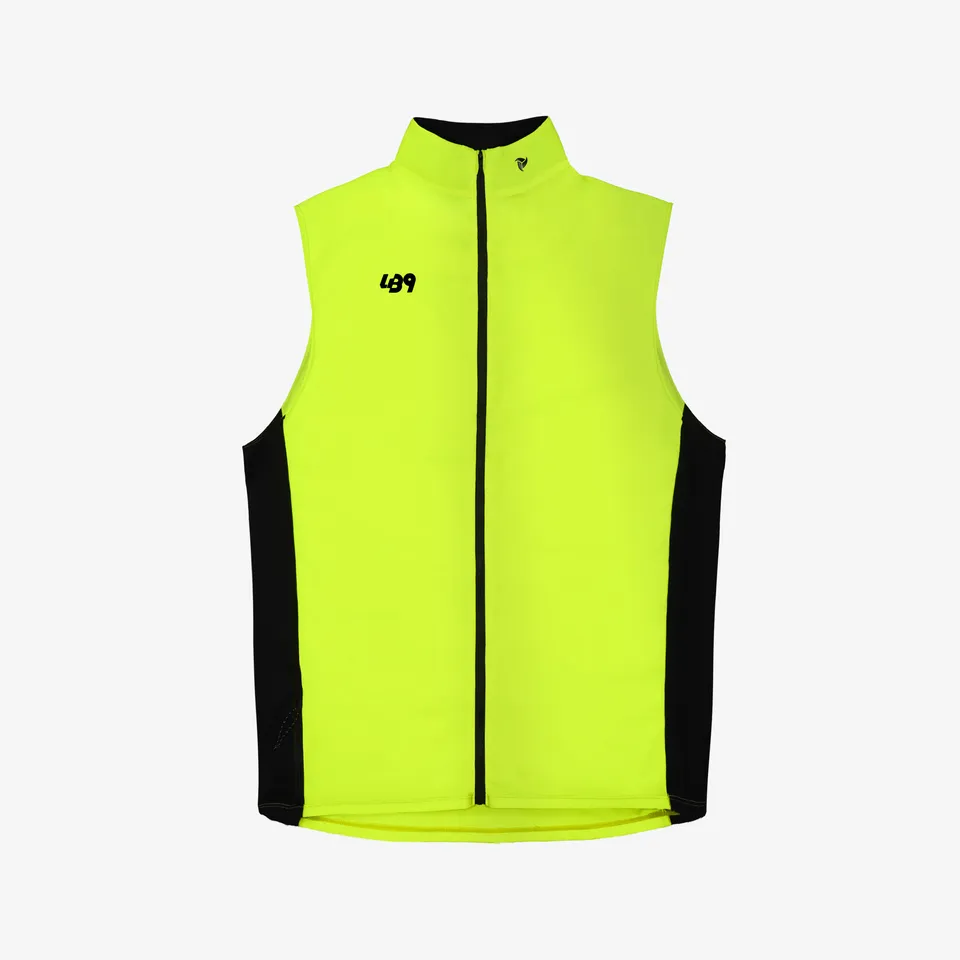 lb9-training-windbreaker-vest-gilet-coupe-vent-jaune-d-perlant image 1