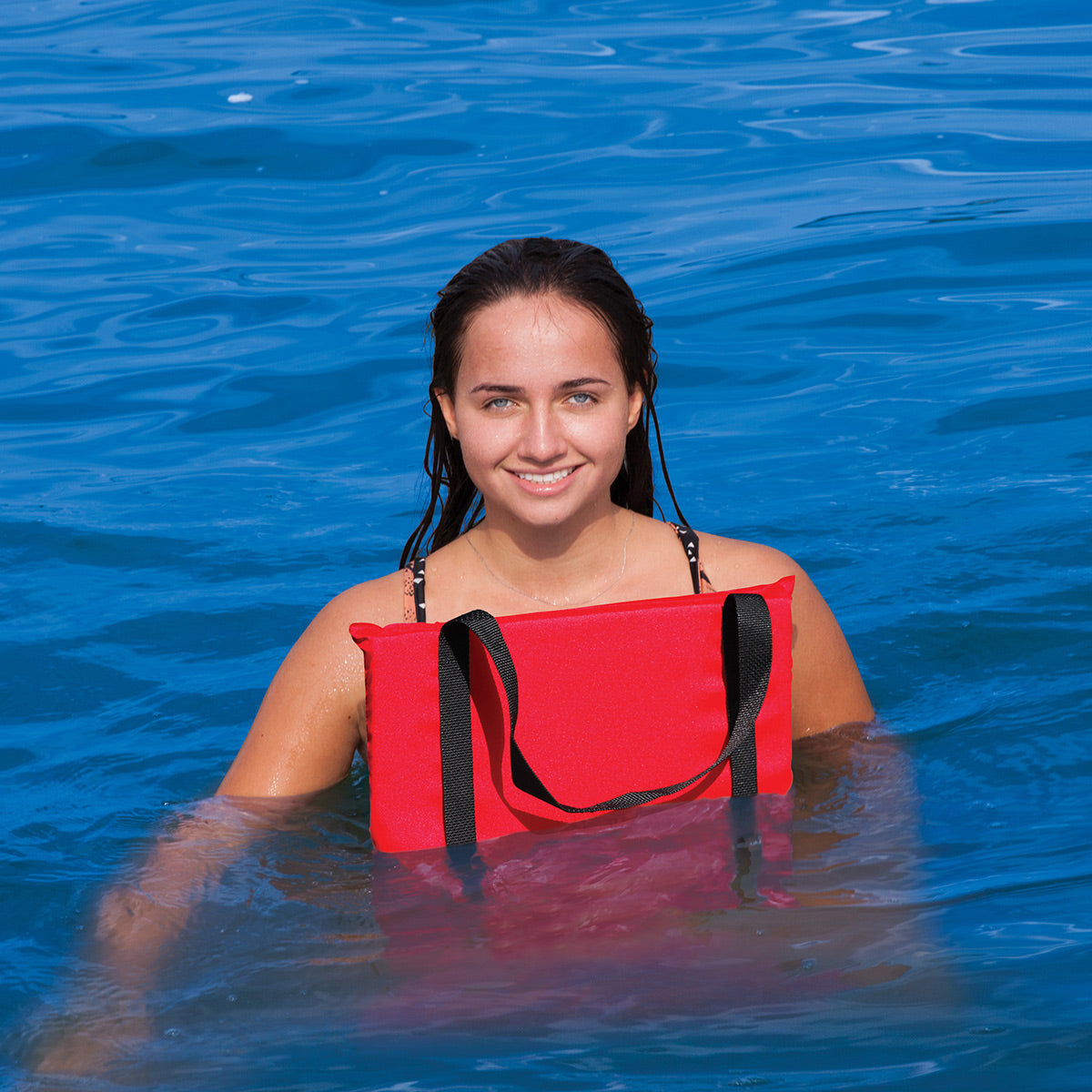 airhead-cove-saddle-selle-flottante-piscine-rouge-1-personne image 4