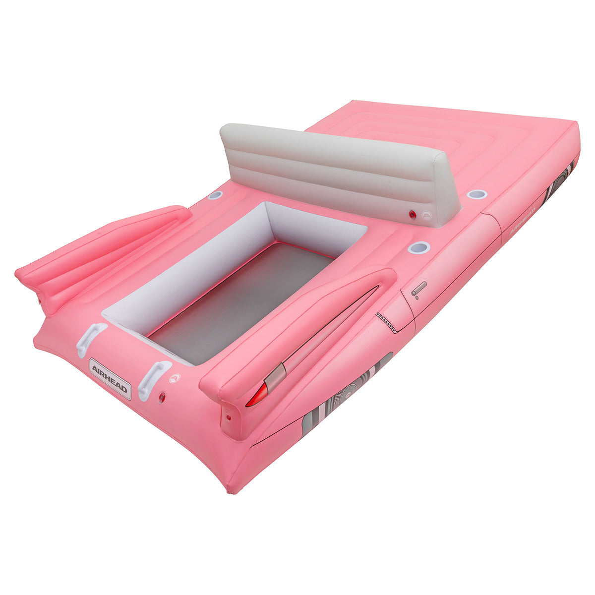 airhead-classic-cruiser-flotteur-lac-8-places-rose image 5