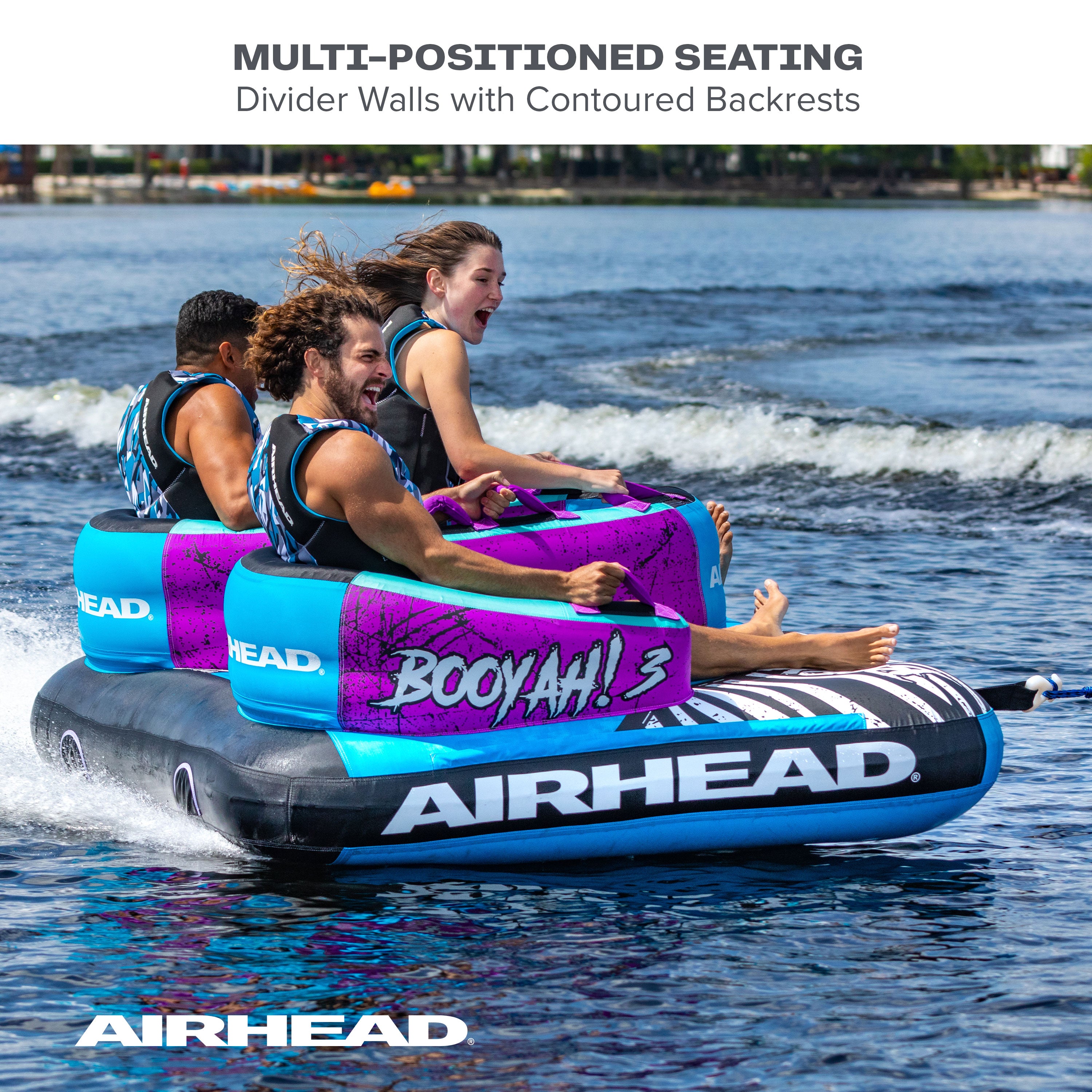 airhead-booyah-3-bou-e-tract-e-3-personnes-chariot image 6