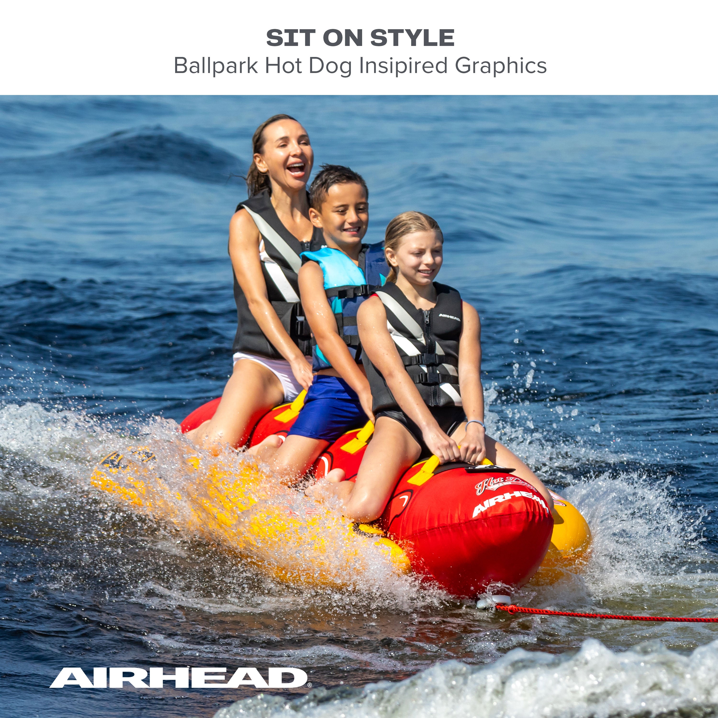 airhead-triple-dog-bou-e-tractable-3-personnes-hot-dog image 5