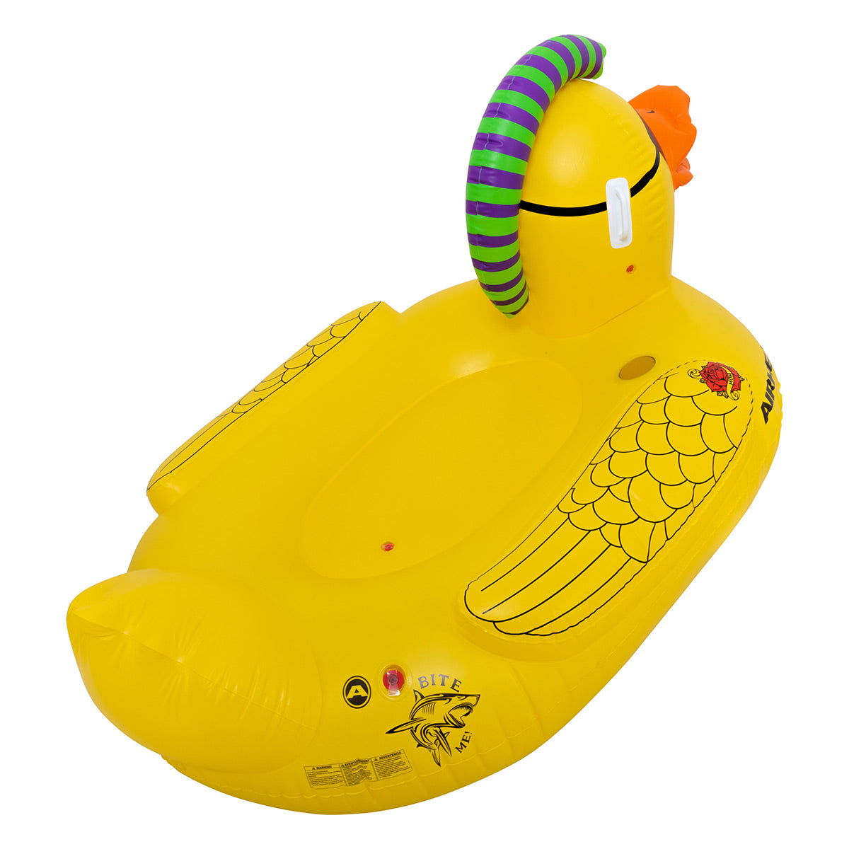 airhead-punk-duck-canard-gonflable-g-ant-porte-gobelet-1-personne image 6