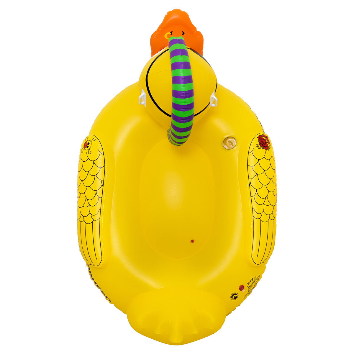 airhead-punk-duck-canard-gonflable-g-ant-porte-gobelet-1-personne image 5