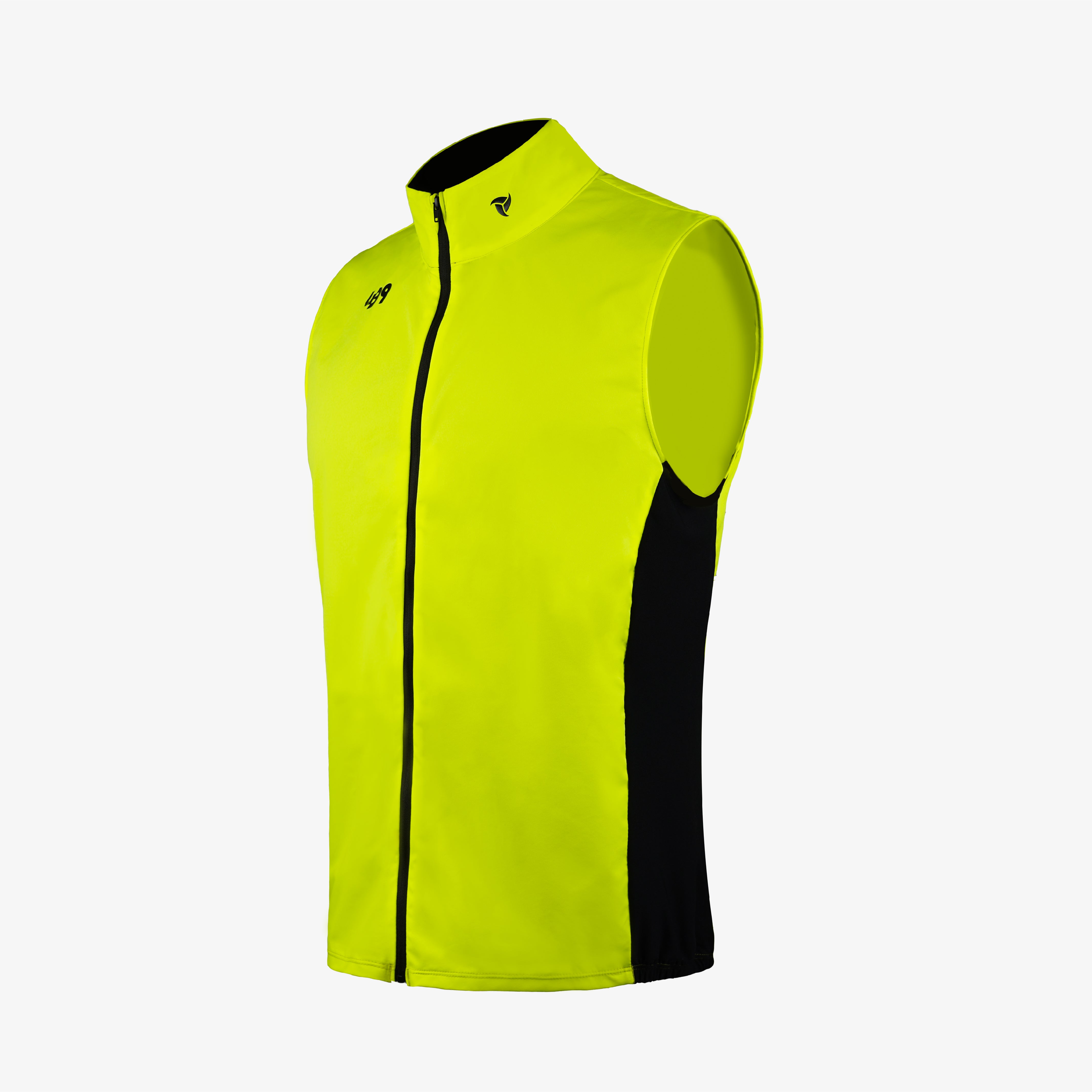 lb9-training-windbreaker-vest-gilet-coupe-vent-jaune-d-perlant image 3