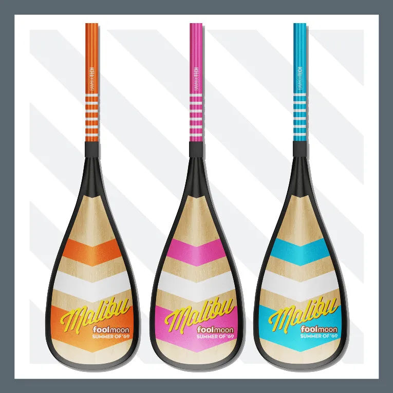 fool-moon-zuma-pagaie-sup-3-parties-rose-165-225-cm image 1
